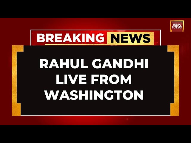 ⁣LIVE: Rahul Gandhi Interaction With Students Of Georgetown University, Washington| Rahul Gandhi News