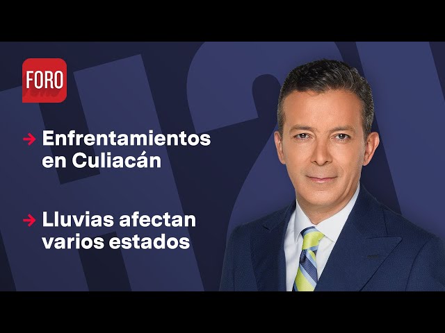 ⁣Enfrentamientos y balaceras en Culiacán | Hora 21 con José Luis Arévalo - 9 de septiembre 2024