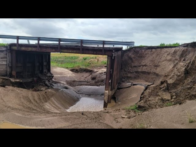 ⁣Adams County replacing bridge damaged by floods with help of new technology