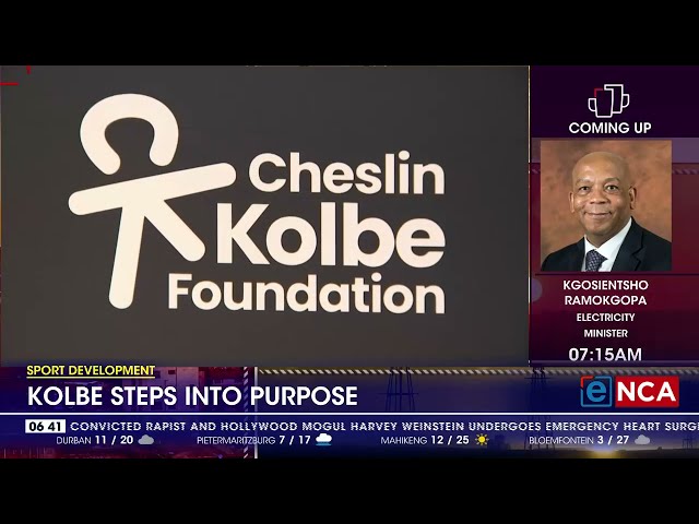 Sport development | Kolbe steps into purpose