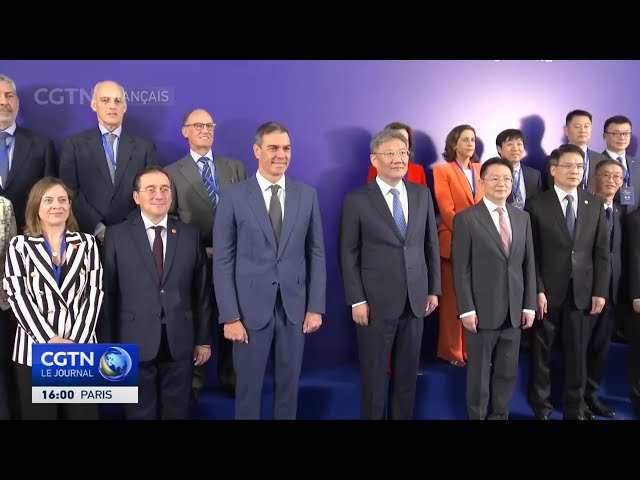 ⁣Le PM espagnol participe à la Réunion du conseil consultatif des entreprises Chine-Espagne