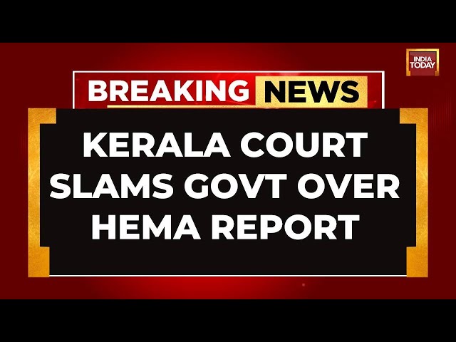 ⁣Kerala High Court Criticises Government Over Hema Committee Report Inaction | India Today