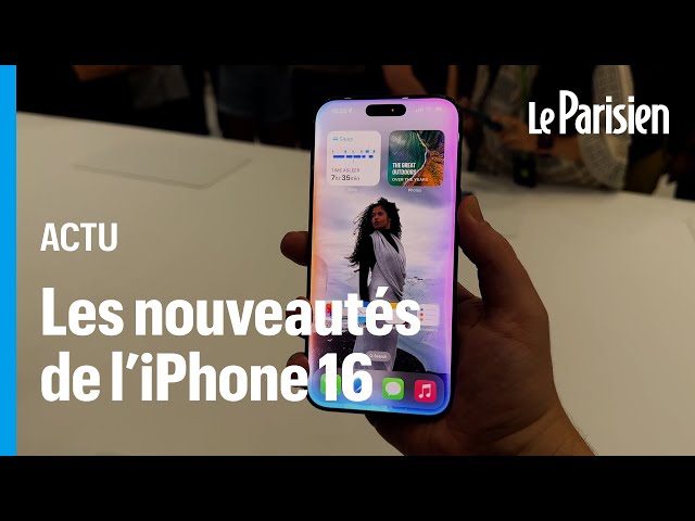 ⁣On a pris en main le nouvel iPhone 16 doté d'Apple Intelligence