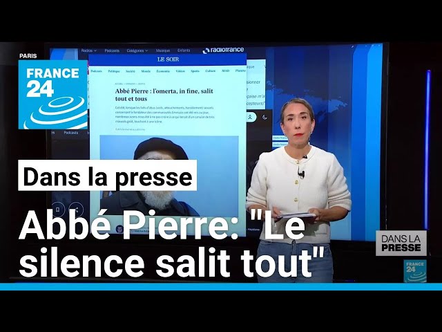 ⁣Nouvelles révélations sur l'abbé Pierre: "Le silence ne protège rien et salit tout"