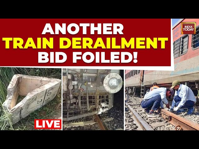 ⁣ISIS Behind Train Terror Sabotage?| 2nd Train Derailment Bid In 2 Days, Cement Blocks Found On Track