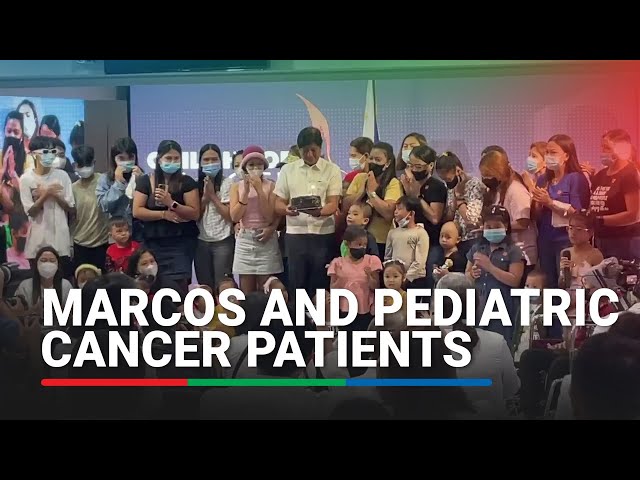 ⁣Pediatric cancer patients sing ‘Happy Birthday’ for Marcos | ABS-CBN News