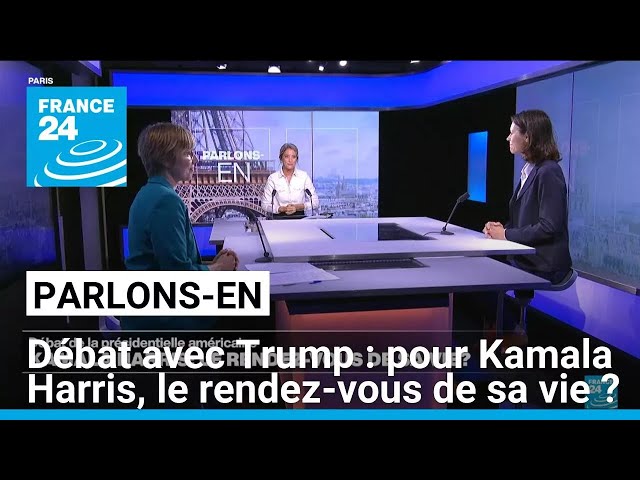 ⁣Débat avec Trump : K. Harris, le rendez-vous de sa vie ? Parlons-en avec A. Greene et A. Trouillet