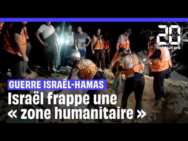 ⁣Guerre Israël-Hamas : 40 morts après une frappe israélienne sur la « zone humanitaire » d'Al...