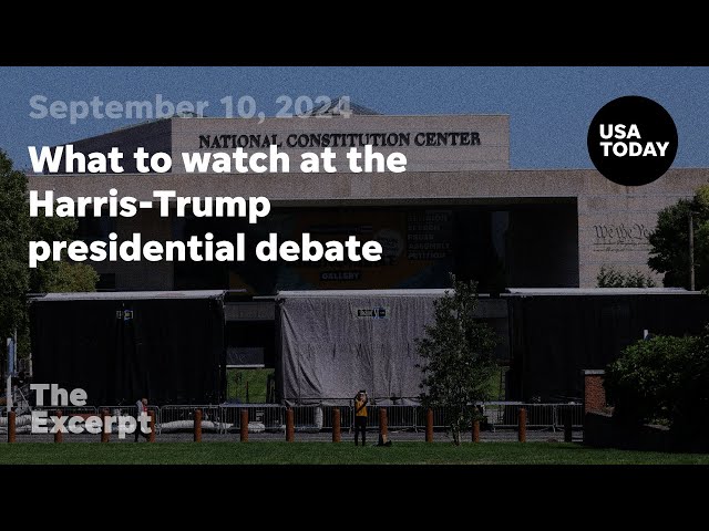 ⁣What to watch at the Harris-Trump presidential debate | The Excerpt