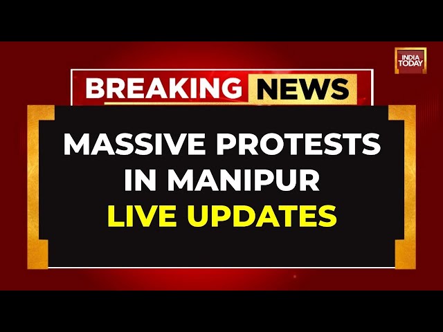 ⁣Manipur Violence  Live Updates | Clashes Erupts In Manipur | Imphal Protests Breaking News