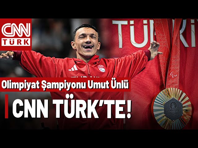 ⁣2 Altın Madalya İle Tarihe Geçti! Olimpiyat Şampiyonu Umut Ünlü CNN TÜRK'te