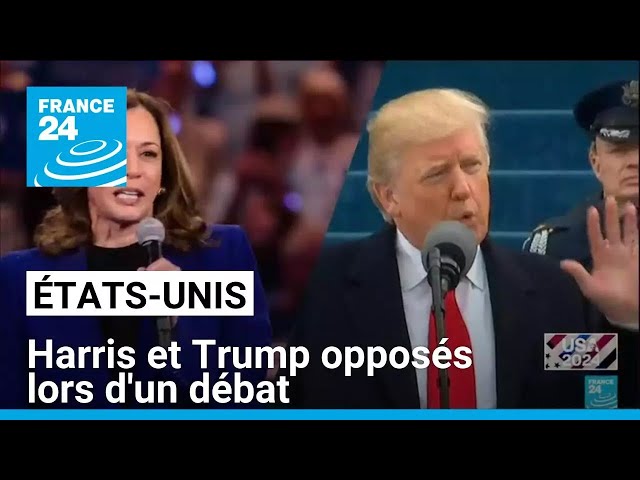 ⁣États-Unis : Harris et Trump opposés lors d'un débat à deux mois de la présidentielle