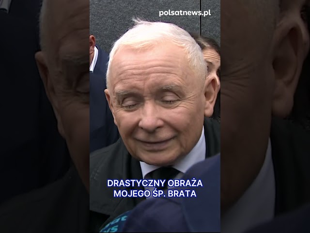 ⁣"To zwykła agentura" - Jarosław Kaczyński broni pomnika