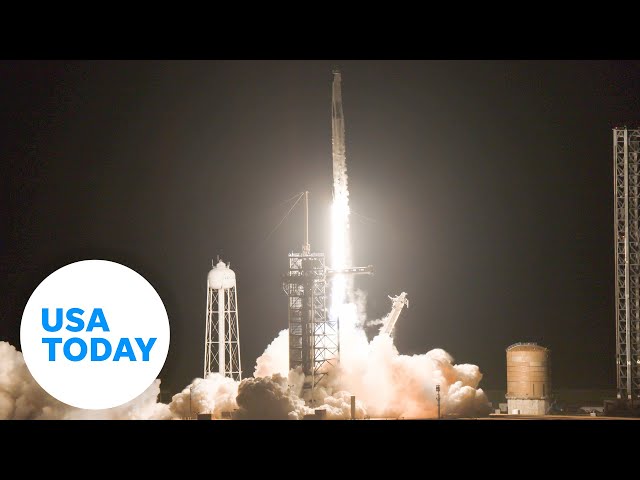 ⁣SpaceX launches Polaris Dawn crew on potentially treacherous mission | USA TODAY