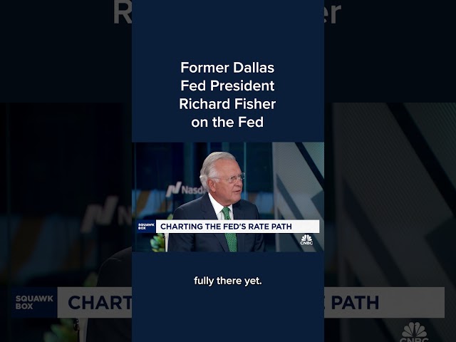 ⁣Former Dallas Fed President Richard Fisher on the Fed