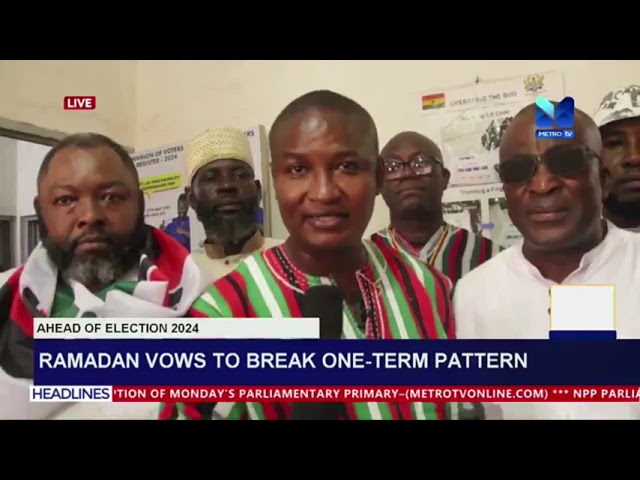 ⁣Ramadan vows to breaks one-term pattern