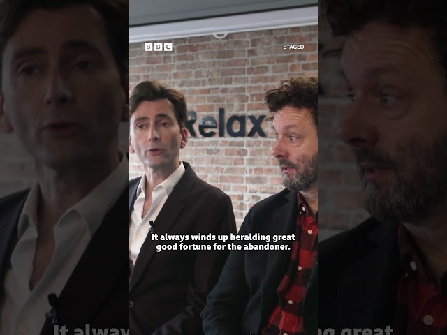 ⁣Poor, poor David  David Tennant discusses his professional abandonment issues…