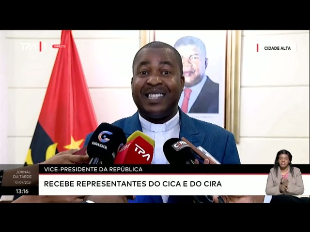 ⁣Vice-Presidente da República recebe representante do CICA e do cira