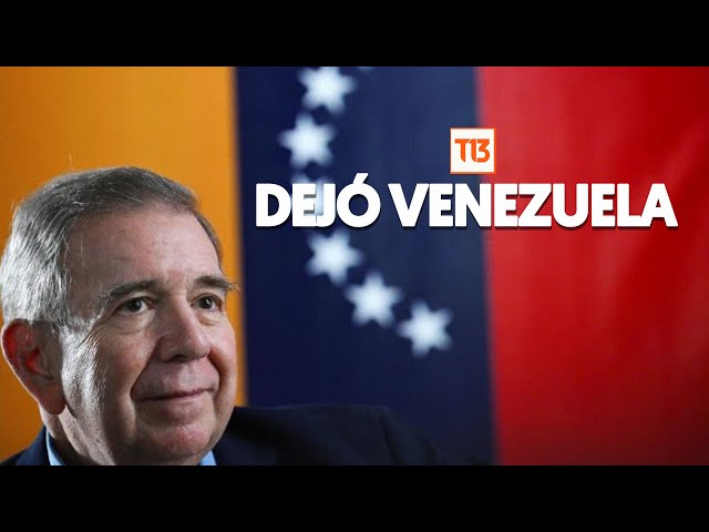 Crisis en Venezuela: Edmundo González deja el país "por seguridad"