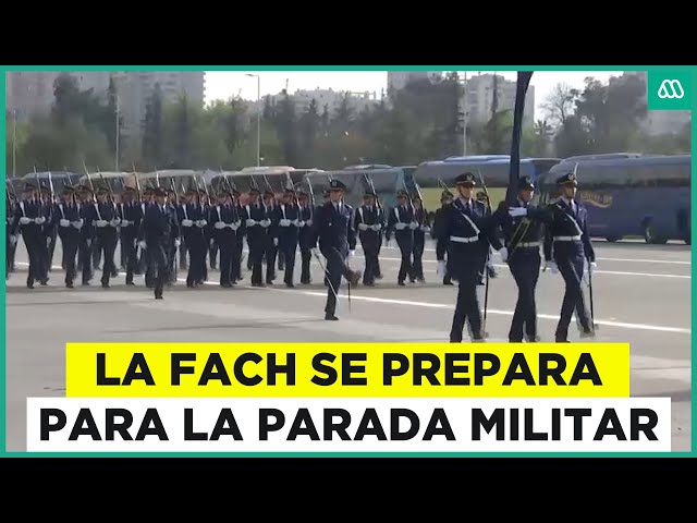 La Fuerza Aérea de Chile ya se prepara para la Parada Militar 2024