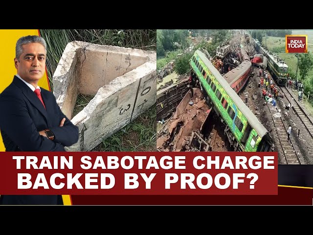 ⁣Rajdeep Sardesai Live: Train Sabotage Charge Backed By Proof? | Is There A Plot To Target?