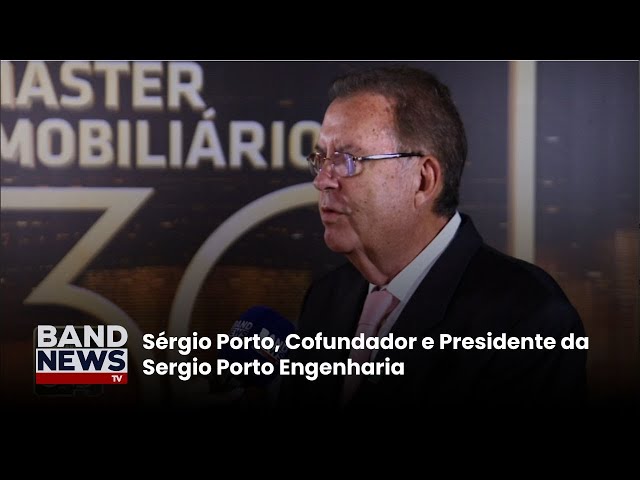 ⁣Prêmio Master imobiliário: Lenny Leone entrevista Sérgio Porto | BandNews TV