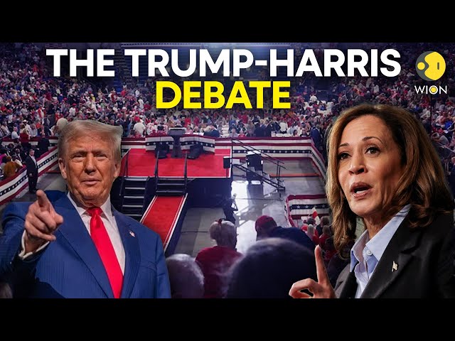 ⁣LIVE | US Presidential Debate: Countdown to the Harris-Trump presidential debate