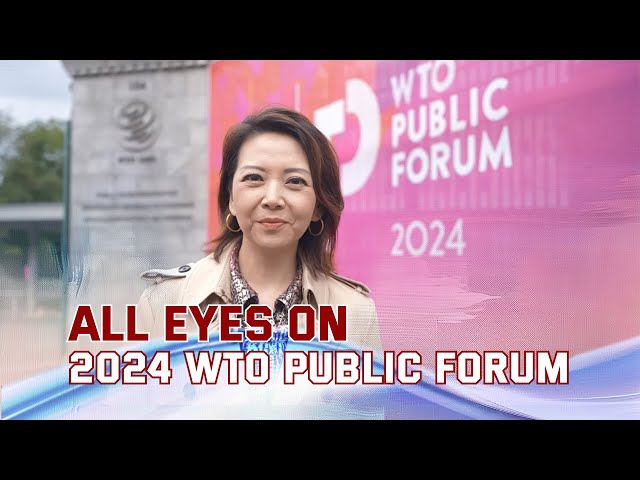 ⁣All eyes on the 2024 WTO Public Forum