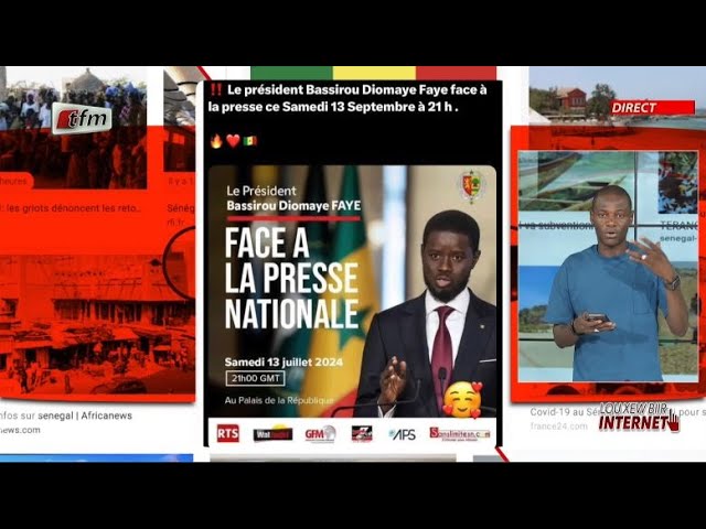 ⁣Lou Xéw Biir Internet du 10 Septembre 2024 présenté par Mamadou Ndiaye