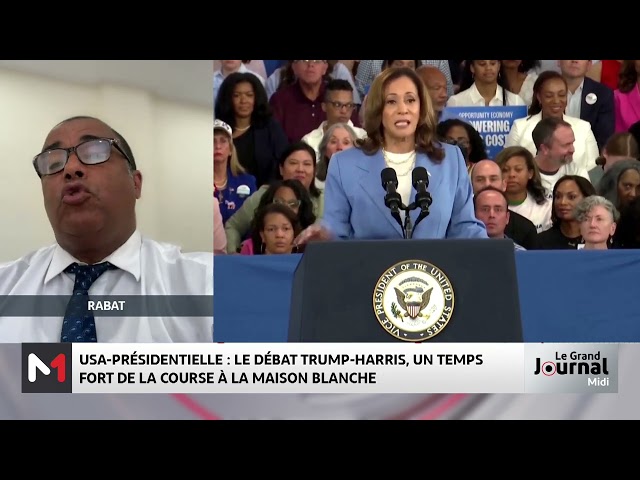 ⁣Présidentielle américaine : Jour de débat Harris-Trump, le point avec Zakaria Abou Dahab