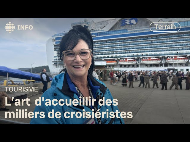 ⁣La logistique derrière l’accueil des milliers de croisiéristes à La Baie