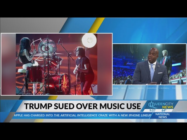 ⁣Analysis: Trump sued over music use