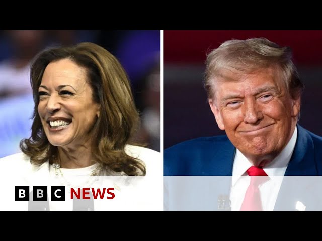 ⁣Harris and Trump to debate in pivotal campaign test | BBC News