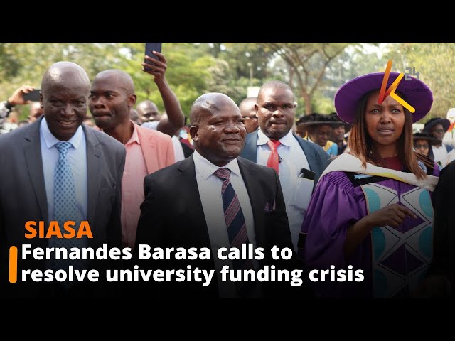 ⁣Fernandes Barasa calls to resolve university funding crisis