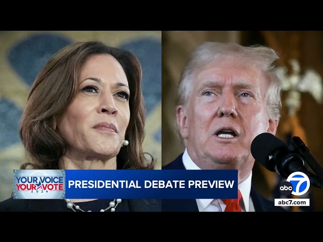 ⁣Kamala Harris, Donald Trump gear up for first presidential debate