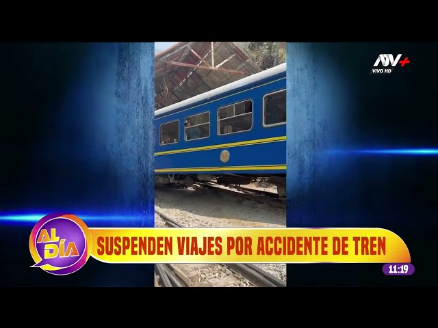 Cusco: Suspenden viajes a Machu Picchu por accidente de tren