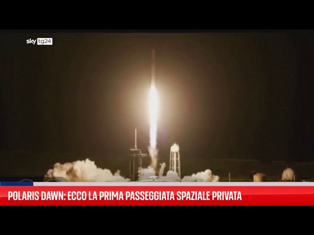 ⁣Polaris Dawn: ecco la prima passeggiata spaziale privata