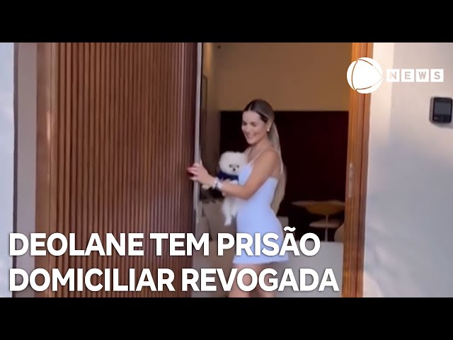 ⁣Deolane Bezerra tem prisão domiciliar revogada e deve voltar ao presídio