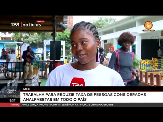 MED - Trabalha para reduzir taxa de pessoas consideradas analfabetas em todo País