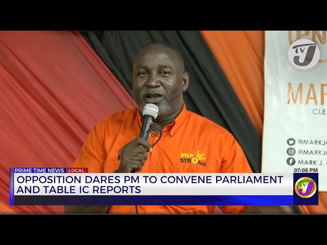 ⁣Opposition Dares PM to Convene Parliament and Table IC Reports | TVJ News