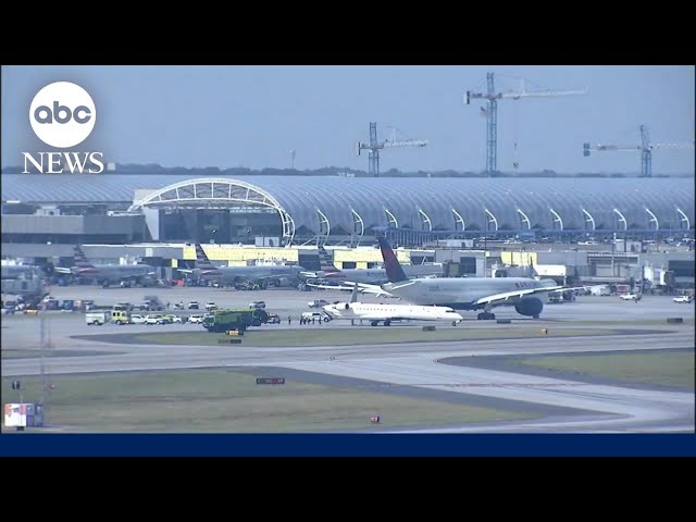 ⁣2 planes collide on taxiway at Atlanta airport