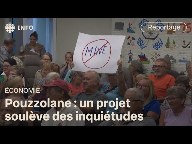 ⁣À Dalhousie, EcoRock invite les citoyens à des réunions d’information sur son projet de pouzzolane