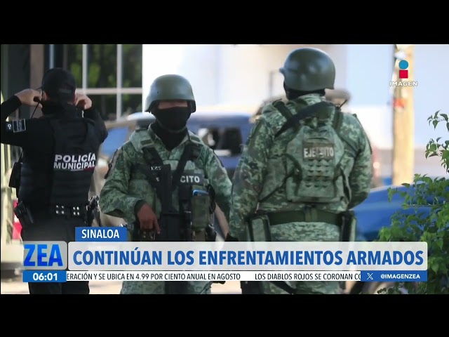 ⁣Enfrentamientos armados en comunidades rurales de Culiacán, Sinaloa | Noticias con Francisco Zea