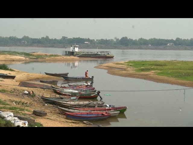 ⁣Dürre im Amazonas-Regenwald: Paraguay-Fluss verzeichnet niedrigste Wasserstände