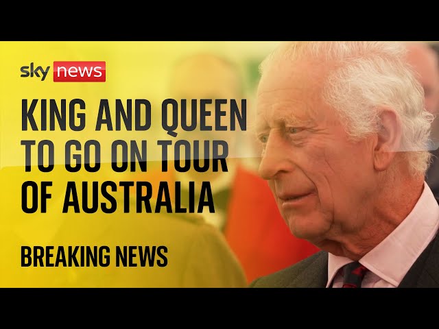 ⁣BREAKING: King and Queen announce dates for royal tour of Australia and Samoa