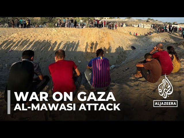 ⁣Israeli strike on Gaza’s al-Mawasi ‘safe zone’ kills at least 19