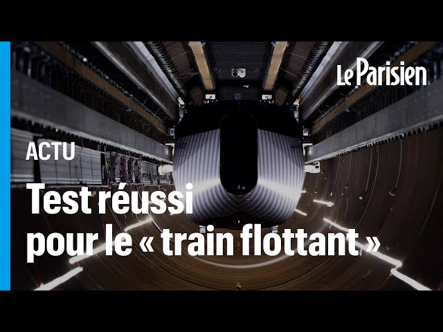 ⁣Hyperloop : premier lancement réussi d’une capsule de train magnétique aux Pays-Bas