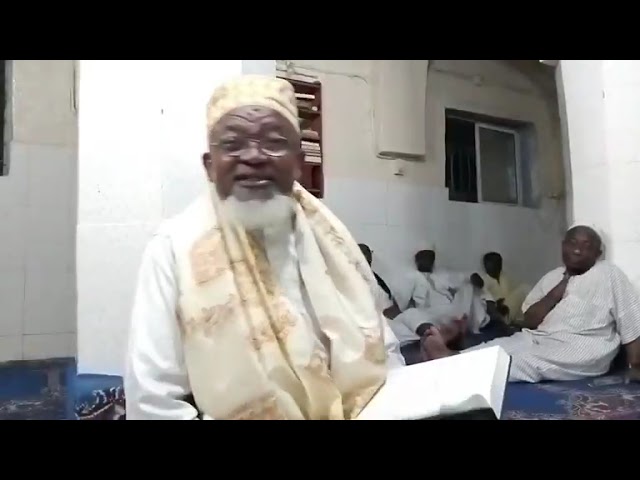 Dars de fikh de Dr ABDOULHAKIM Mohamed Chakir