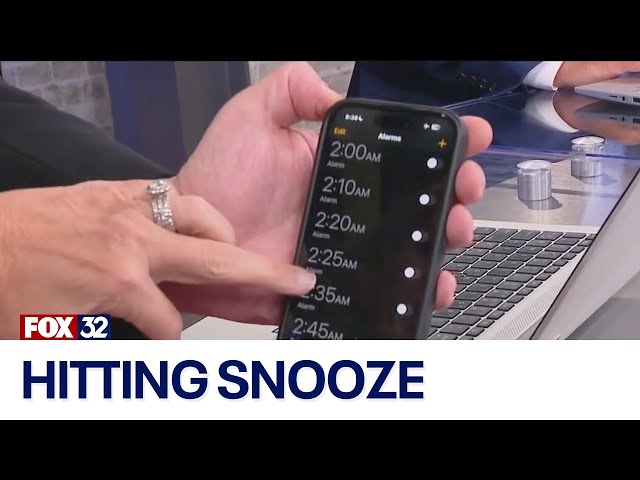 ⁣Setting multiple alarms may affect sleep quality