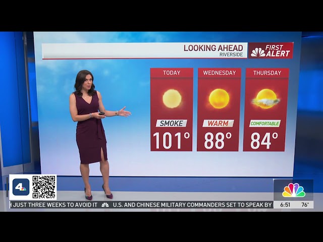 ⁣First Alert Forecast: Red Flag Warning